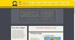 Desktop Screenshot of omega-gymnastics.com