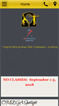 Mobile Screenshot of omega-gymnastics.com